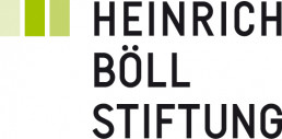 Logo mit dem Schriftzug Heinrich Böll Stiftung
